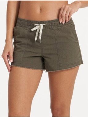 Vuori Vintage Ripstop Shorts Women's Brown size Medium VW385